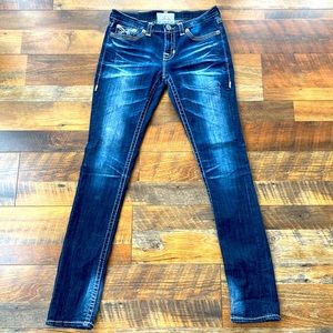 Big Star Liv Mid Rise Skinny Jeans